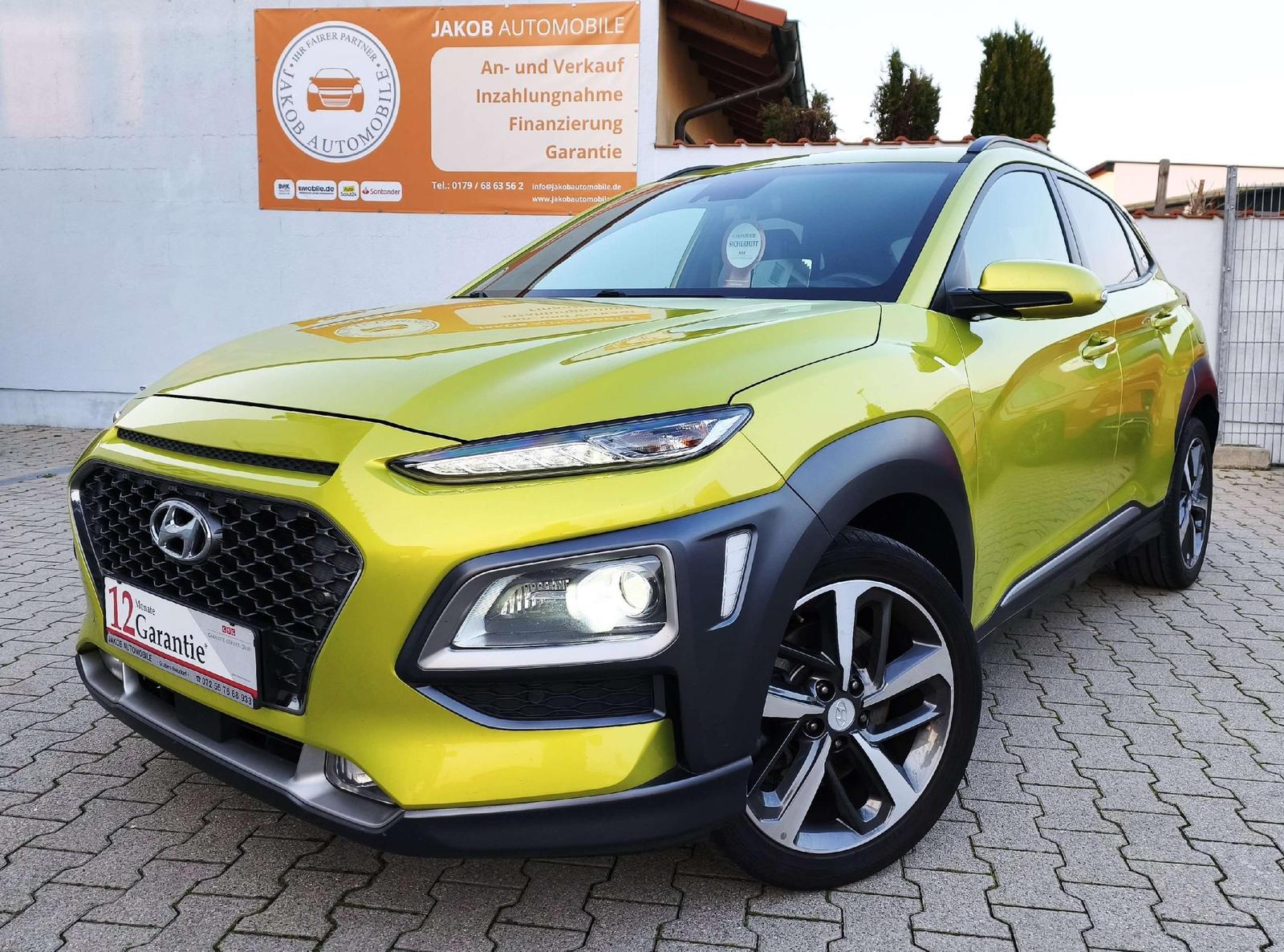 Hyundai KONA TüV Neu*nur 53tkm*NAVI Kamer LRHeiz. SHZ Kl