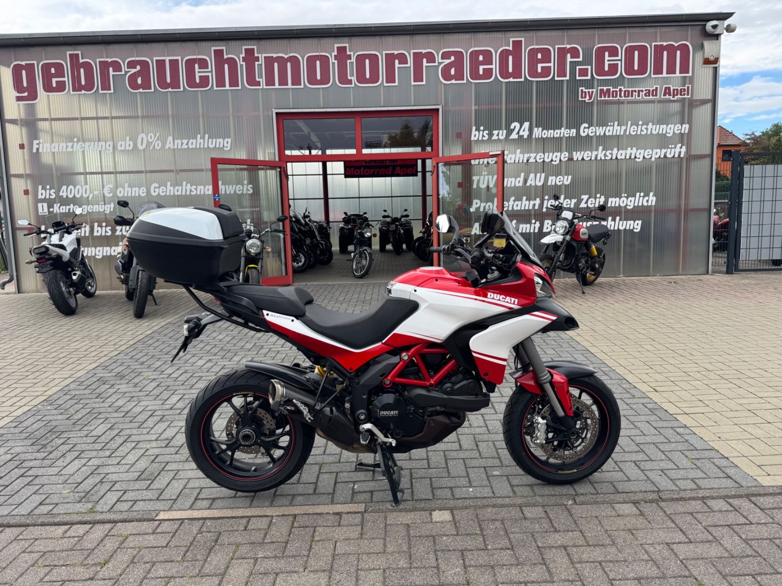 Ducati Multistrada 1200 Pikes Peak 1.Hand Touringpaket