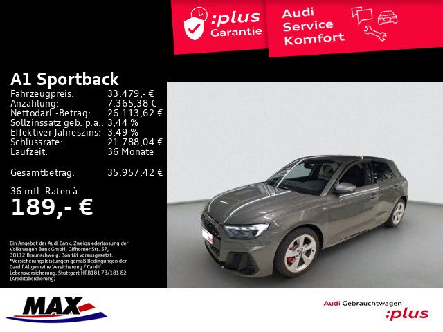 A1 Sportback 40 TFSI S LINE SMARTPH+SONOS+KAMERA