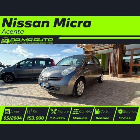 Nissan Micra 1.2 16V 5 porte Acenta