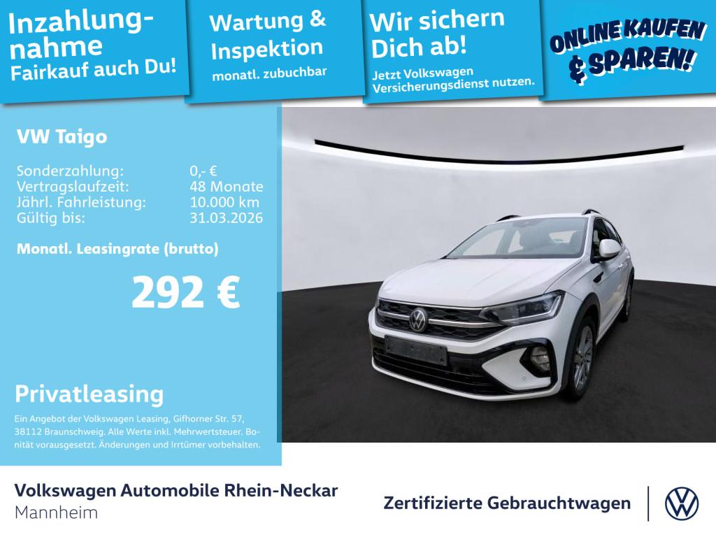 Volkswagen Taigo R-LINE 1.5 TSI AHK LED AUTOMATIK UVM