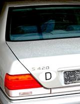 Mercedes-Benz S 420 S 420 - silberne Mercedes-Benz S 420