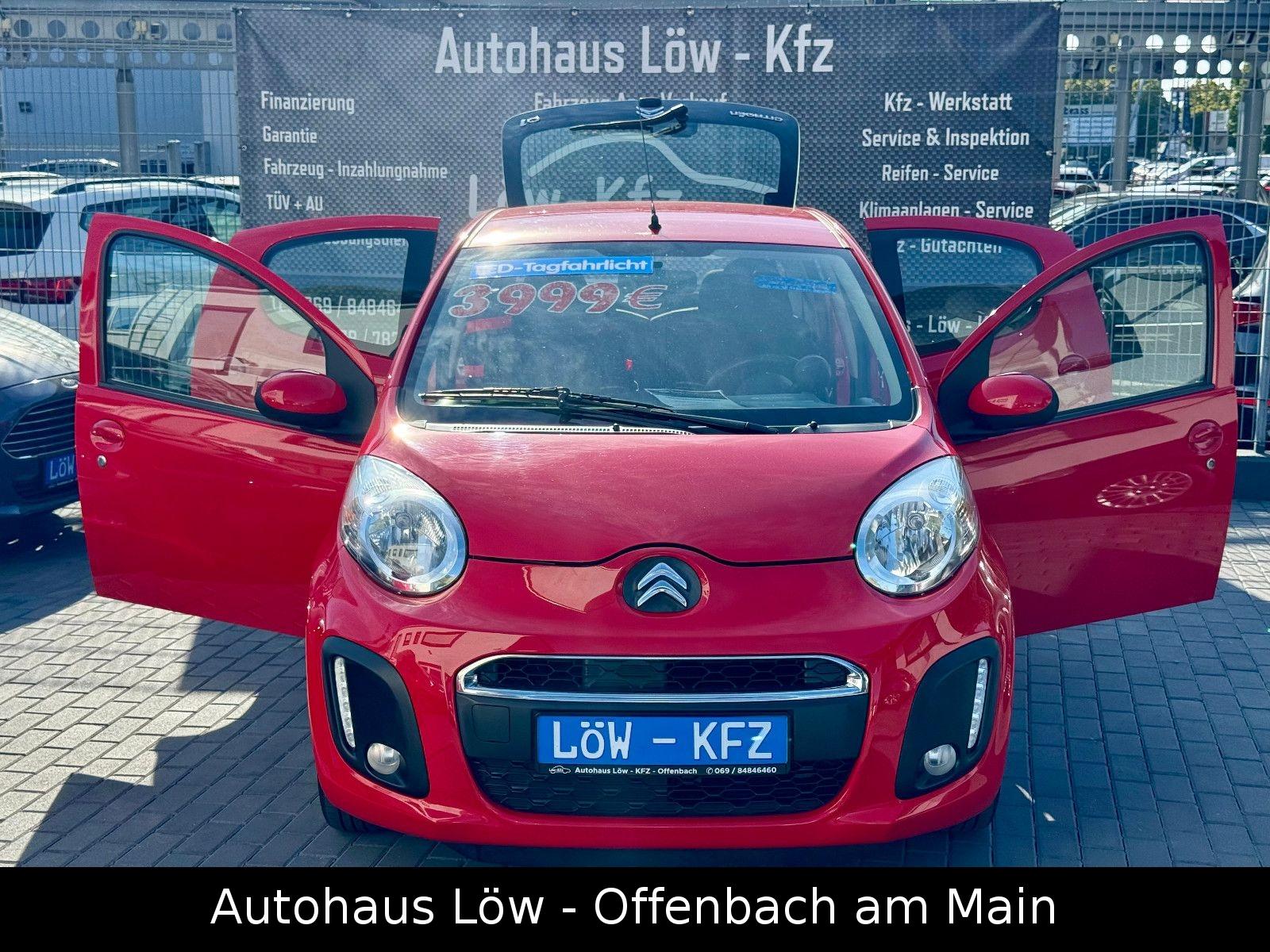 Citroën C1 Tendance 1.HAND TÜV NEU SCHECKHEFT SR+WR