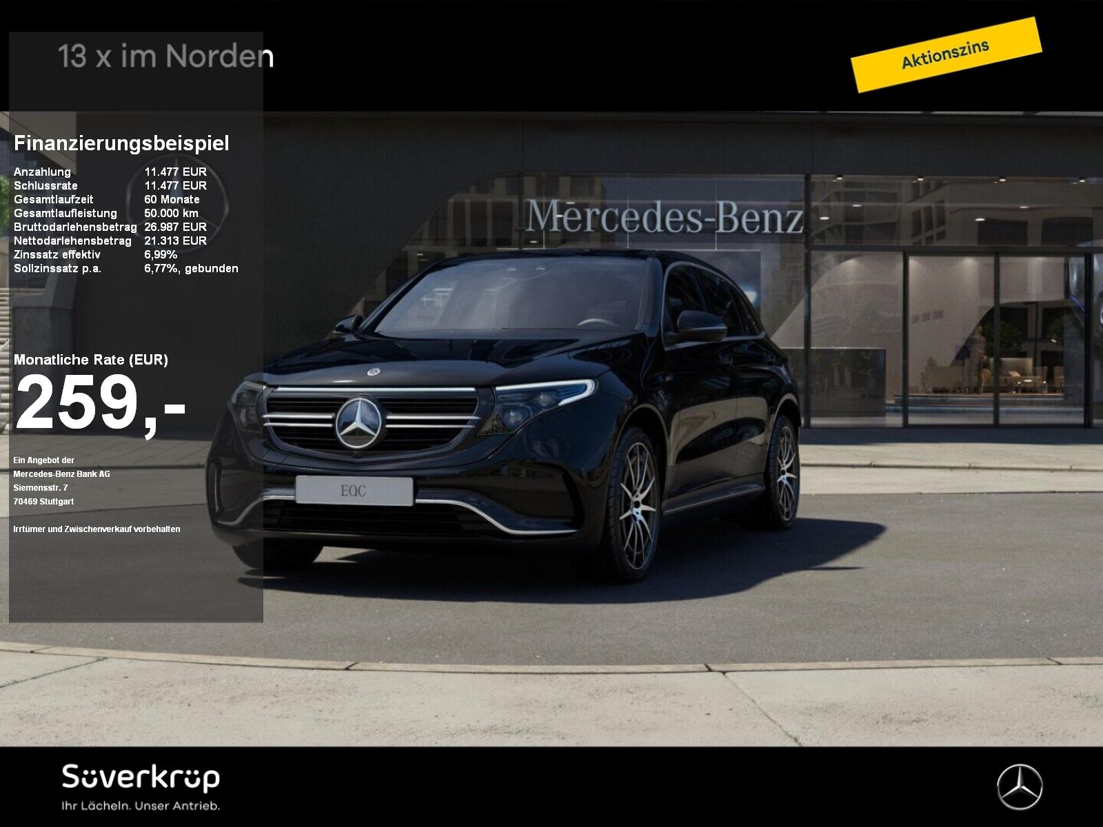 Mercedes-Benz EQC 400 4M AMG Line AMG MULTI DISTR KAMERA SPUR