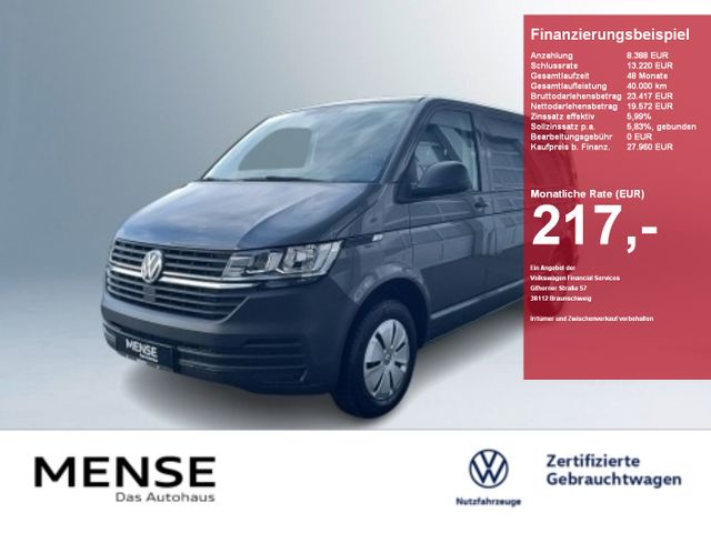 Volkswagen T6.1 Transporter Kasten KR PDC Klima Radio