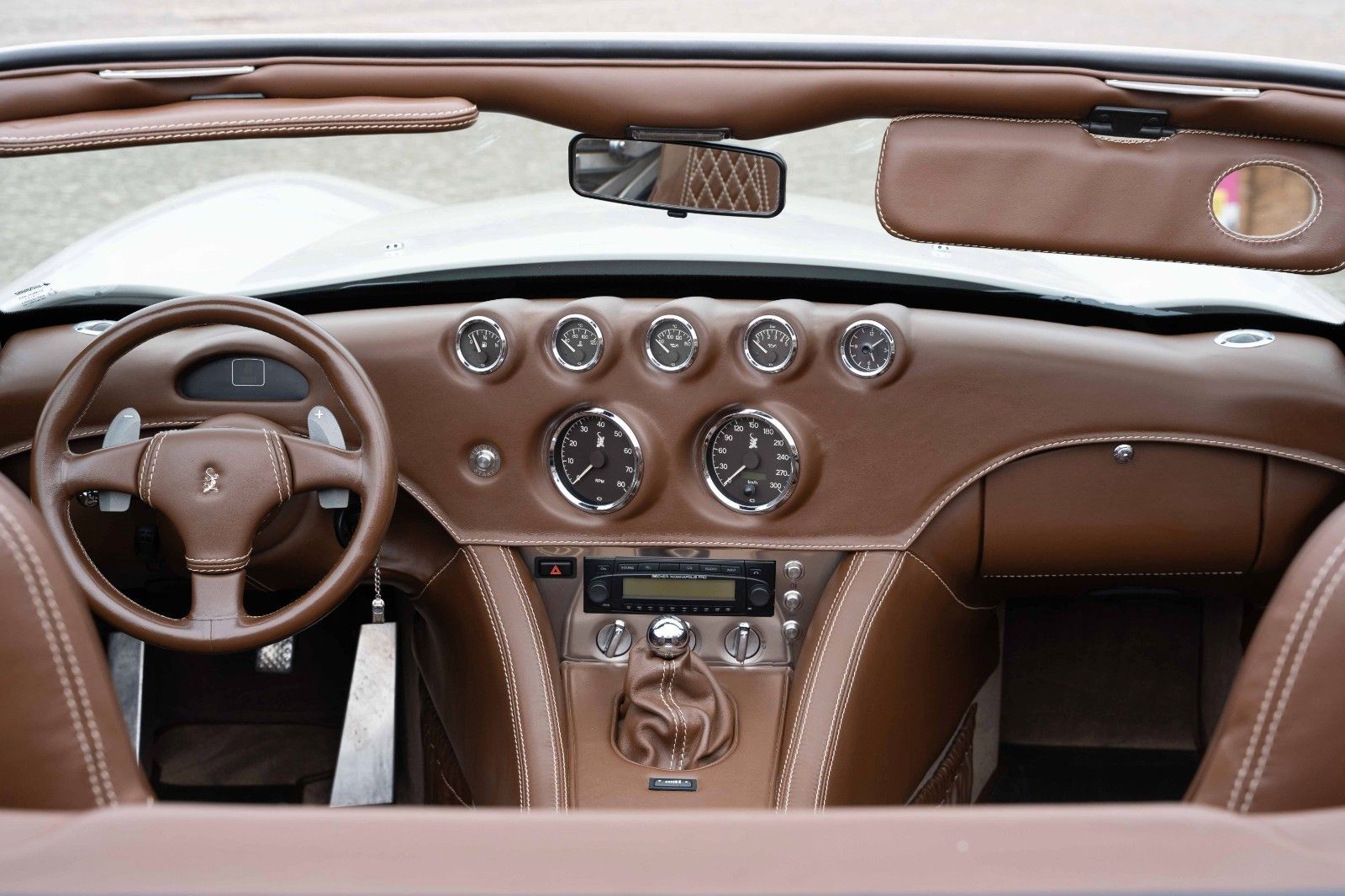 Fahrzeugabbildung Wiesmann MF 3 ROADSTER SMG II BBS 19" LEDER BRAUN WHITE