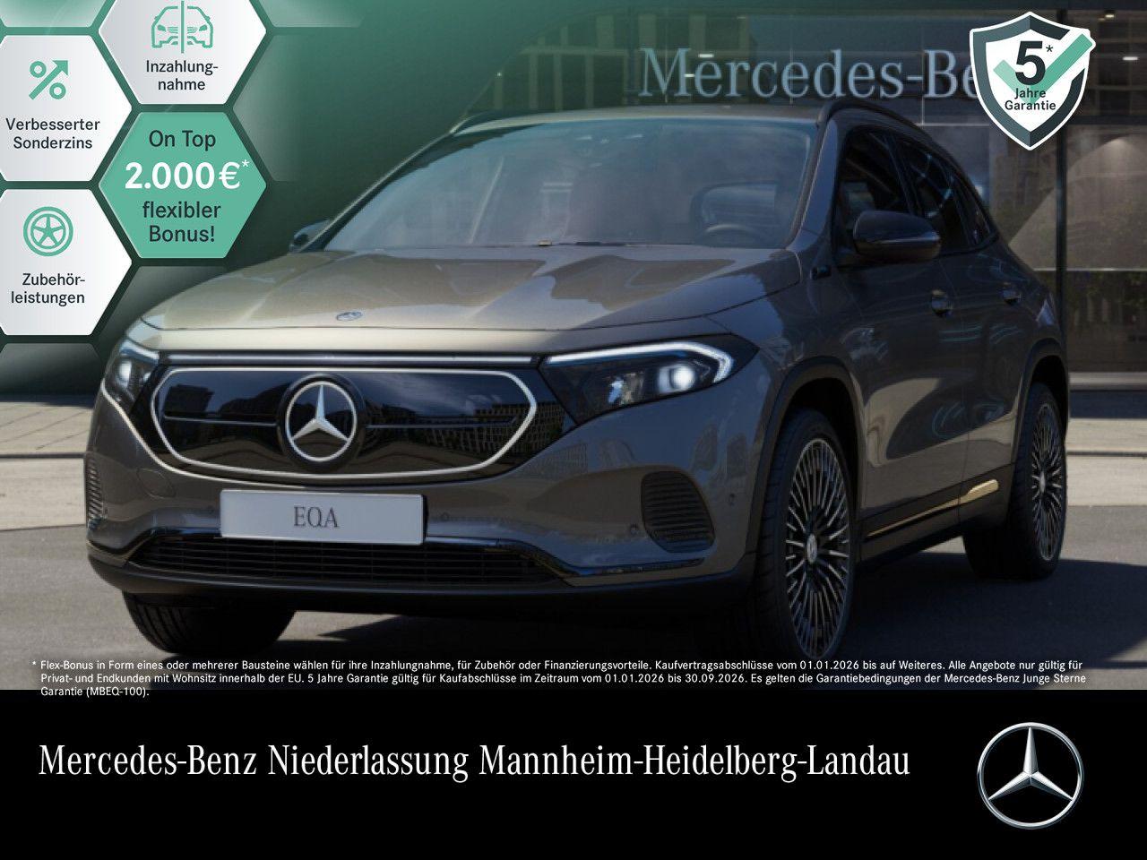 Mercedes-Benz EQA 250 Progr/Night/20"/LED/Kamera/Volldig/Ambie