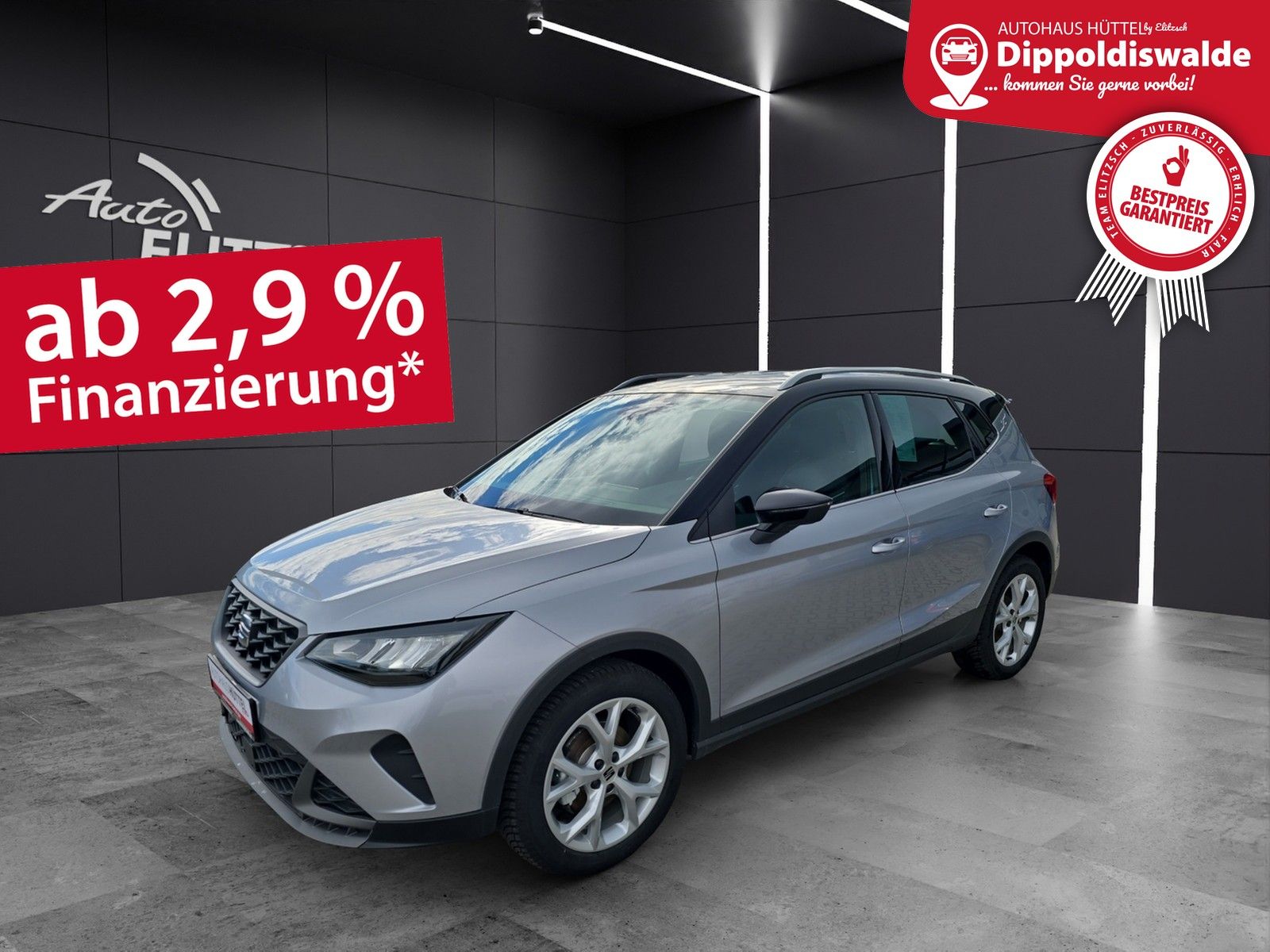 Fahrzeugabbildung SEAT Arona FR 1.5 TSI DSG ACC LED