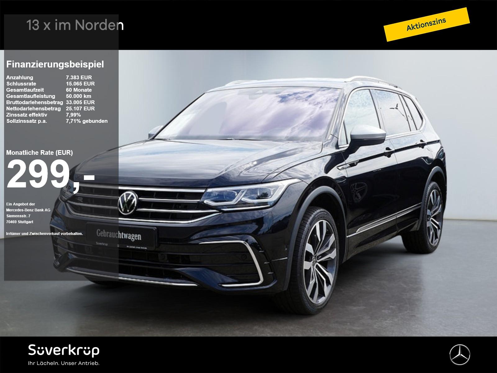 Volkswagen Tiguan Allspace 2.0 TDI R-Line 4Motion MEMO AHK