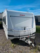 Dethleffs Nomad 520 ELT Mover Klimaanlage Fahrradträger - Dethleffs Wohnwagen Nomad