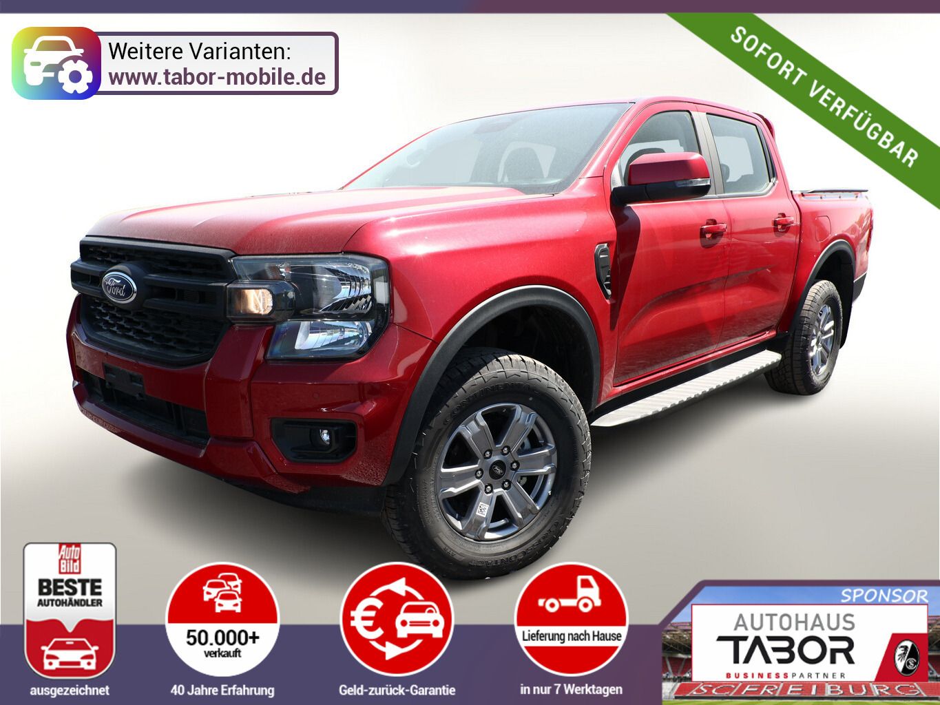 Ford Ranger DoKa XLT Aut AHK ACC OutdoorP UVP-26%*