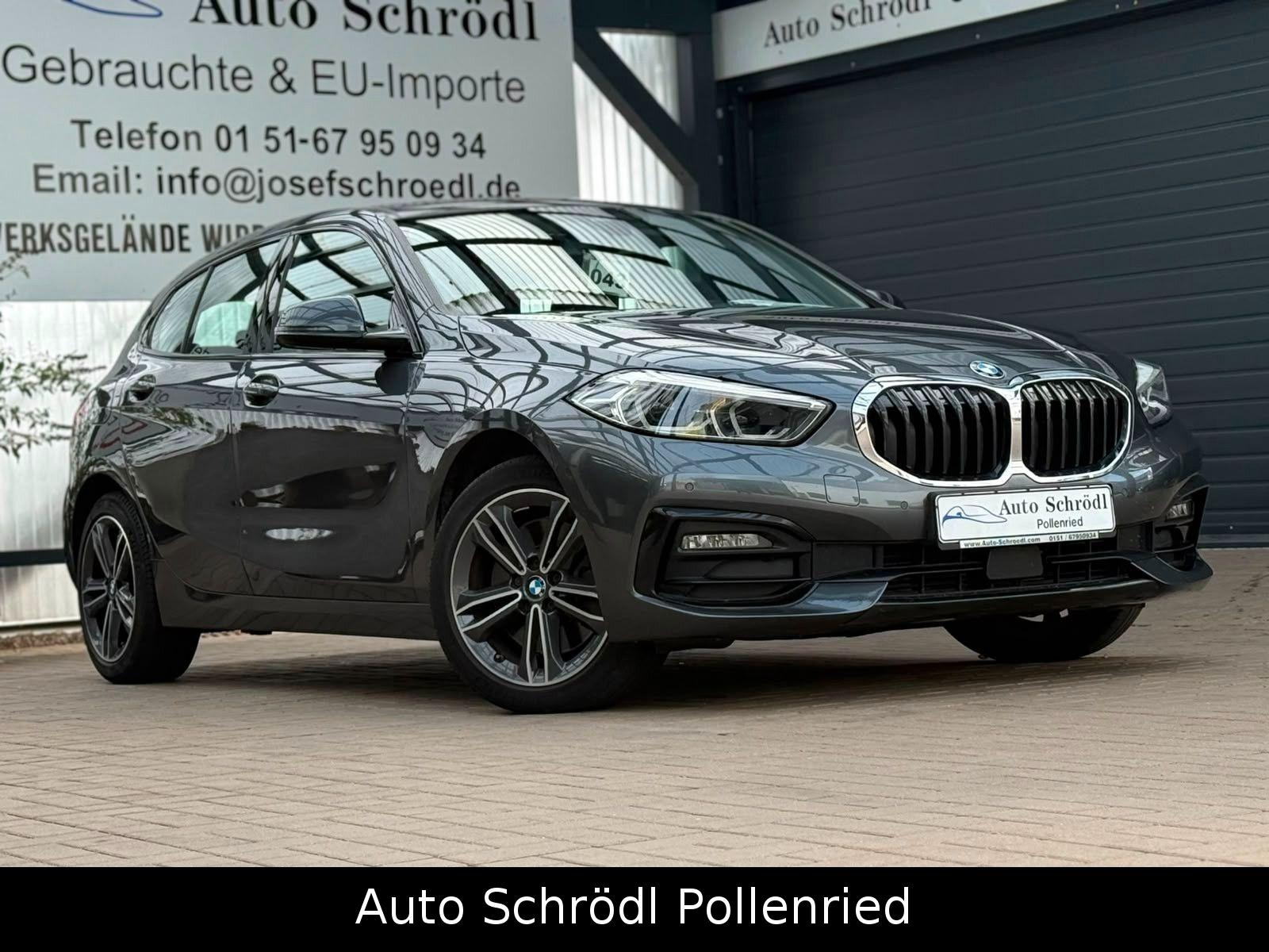 BMW 1 Series d xDrive Aut. Sport Line, Leder, LED, Navi, миниатюра 6