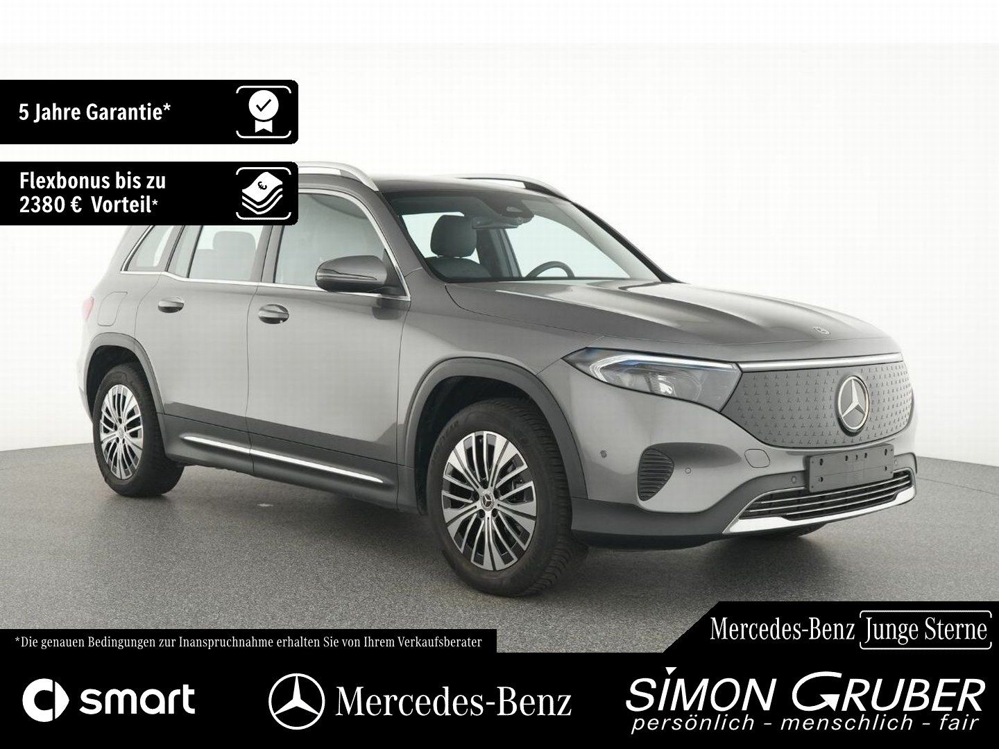Fahrzeugabbildung Mercedes-Benz EQB 250+ Progressive Adv. Pano Kamera Amb 7Sitze