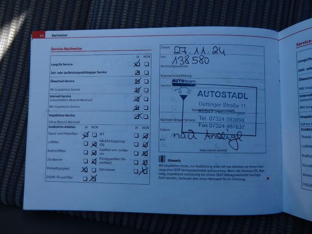 Fahrzeugabbildung Seat Alhambra Style/2.Hd/7-Sitz/AHK/Xenon/
