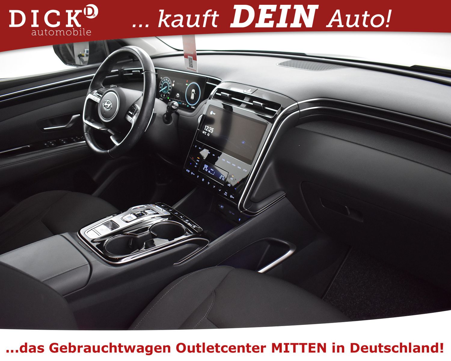 HYUNDAI Tucson 1.6 Hyb 4WD Trend NAV+KAM+LED+AHK+ACC+19" - Image 12