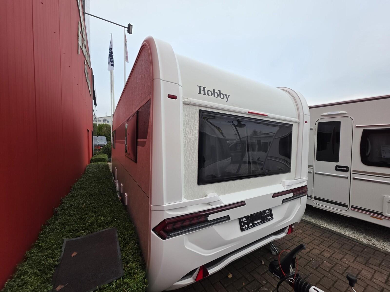 Hobby De Luxe 495 UL / Einzelbetten, Auflastung