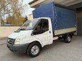 Ford Transit 2.4 TDCI MAXI Pritsche+Plane*TÜVNEU*AHK* - Ford Kastenwagen hoch + lang Transit maxi