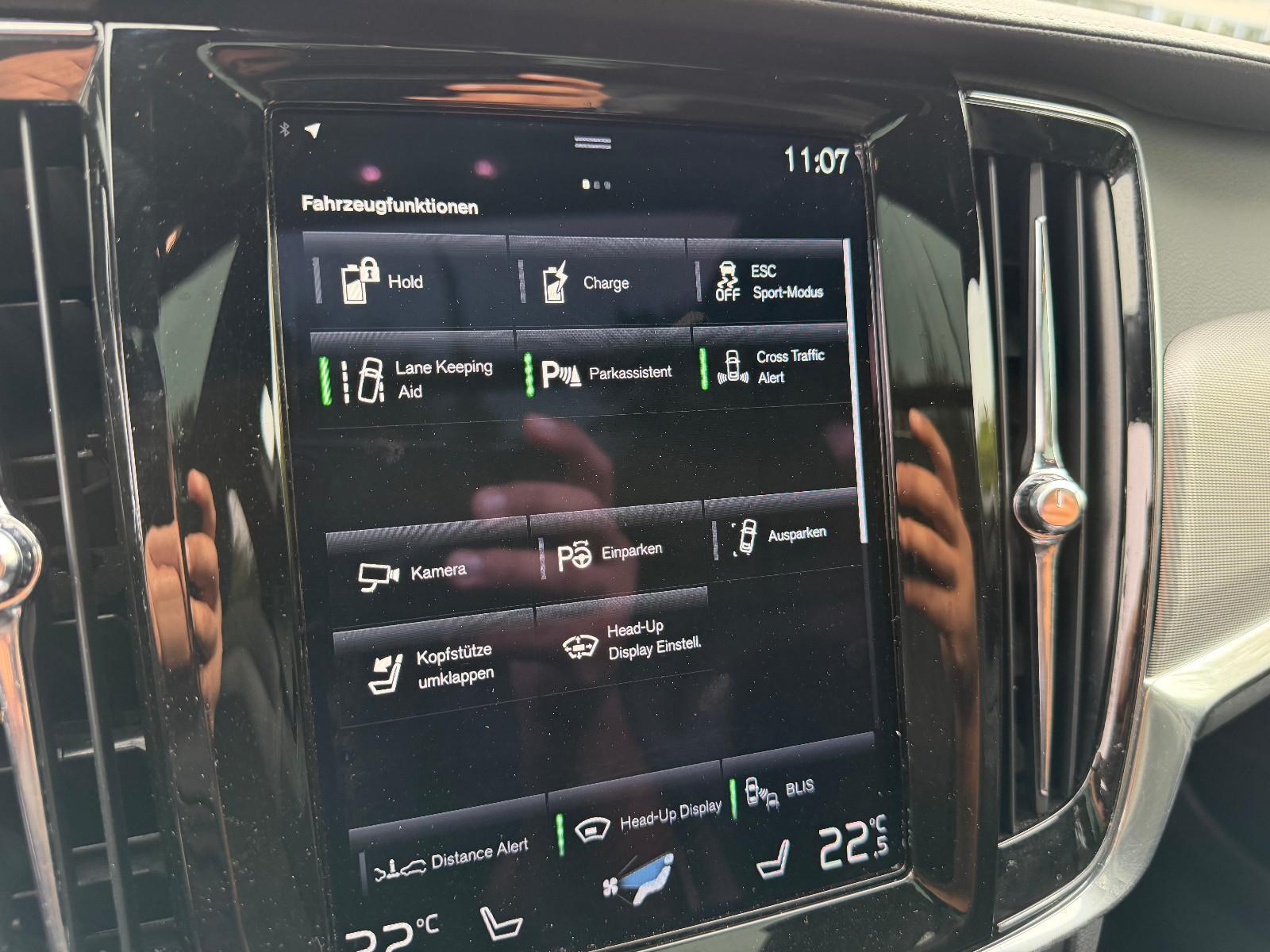 Volvo V90 AWD HUD 360° Pano SHZ AHK Super Ausstattung, миниатюра 22