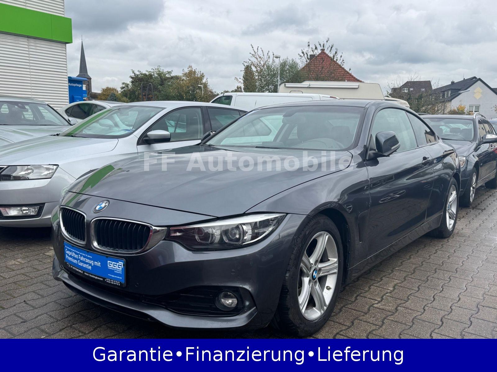 BMW 430 i Advantage Coupe 1.Hand Heck Navi Scheckhef
