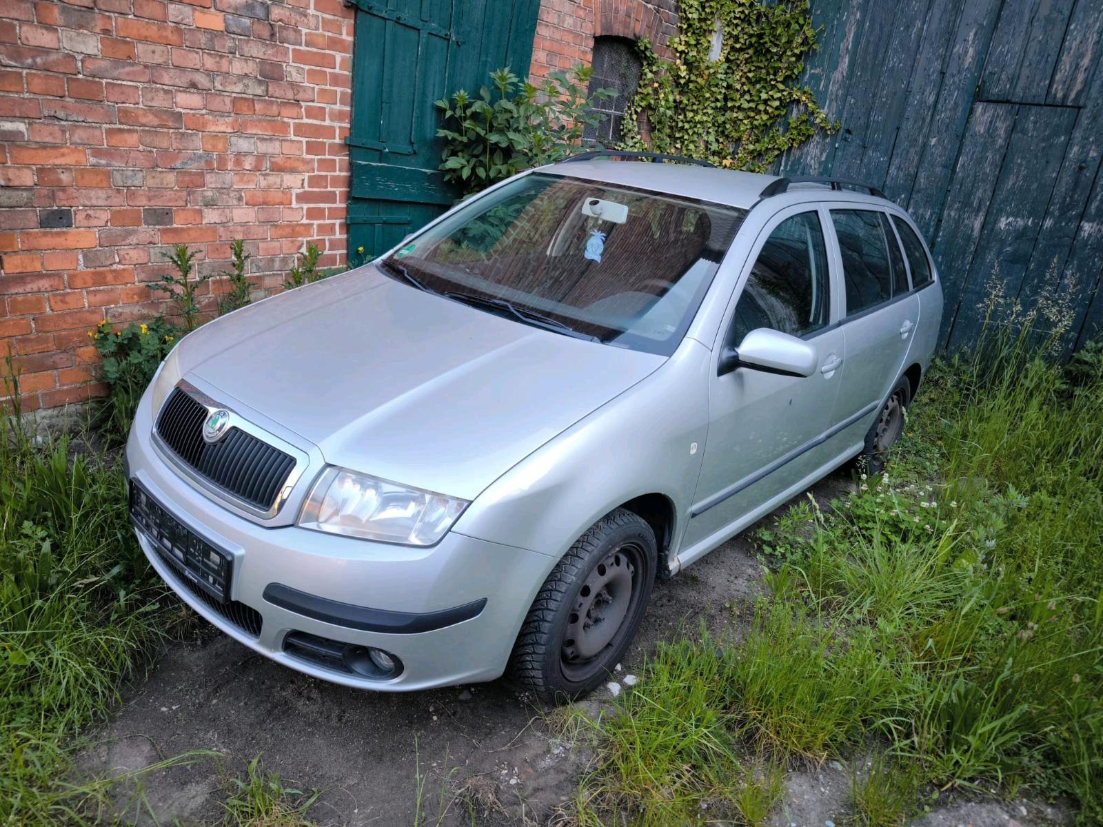 Skoda Fabia 2007 — rear view