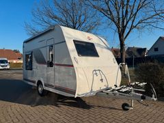 BUERSTNER Premio Plus 410TS-Hubbett-Dachklima-Mover-Markis