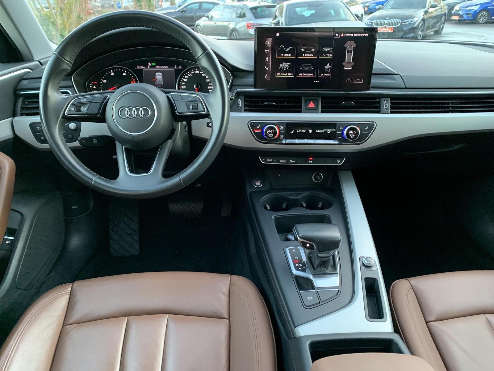 Audi A4 Avant 40 TDI HUD+NAVI+AHK+LEDER+PDC, миниатюра 14