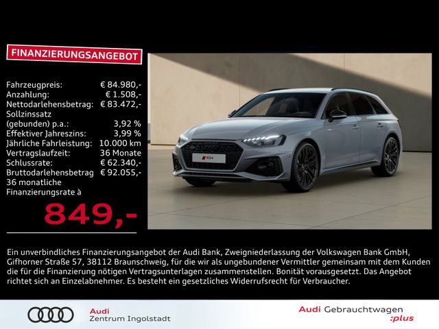 Audi RS4 Avant MATRIX HuD 280 km/h B&O 20" Optik-schw