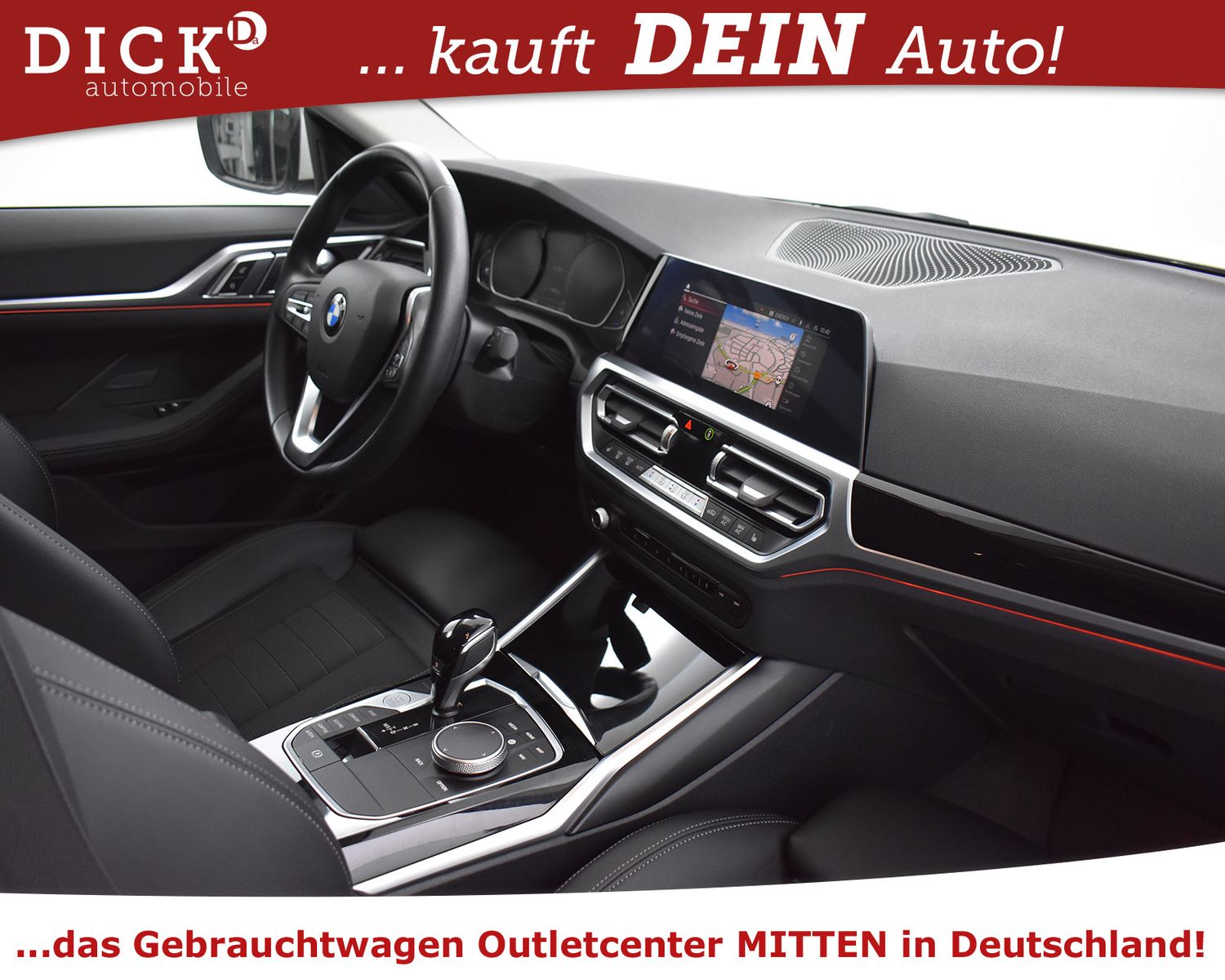 BMW 420d Aut. Gran Coupé M SPORTF+LEDER+NAVI PLUS+18 - Image 12