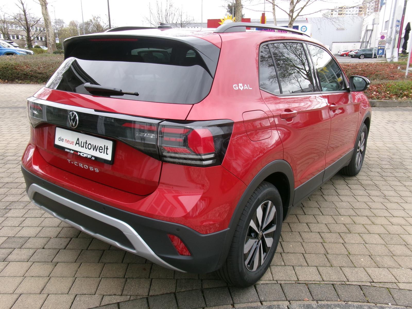 Volkswagen T-Cross 1.0 TSI DSG Goal AHK Kamera ACC Navi LED