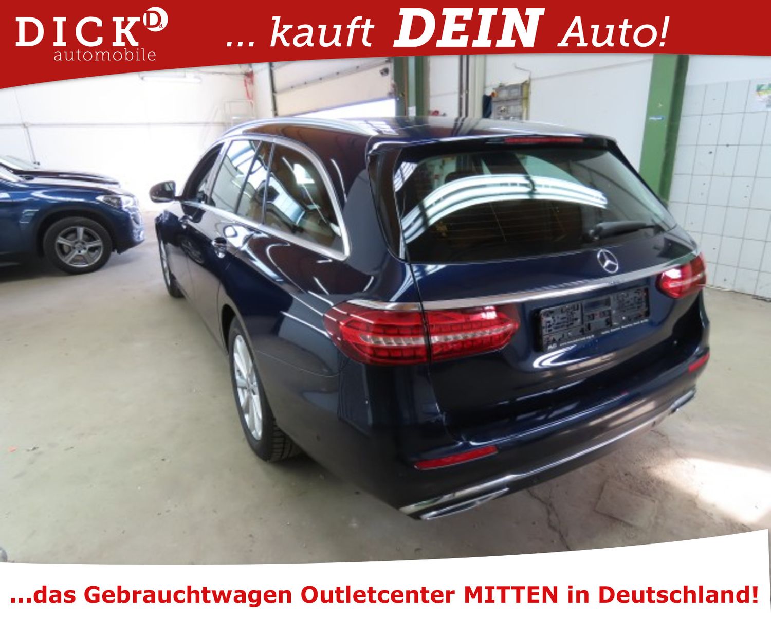 Fahrzeugabbildung Mercedes-Benz E 220d T 9G LED/NAVI+/VIRTUAL/DAB/SHZ/RFK/8Fa