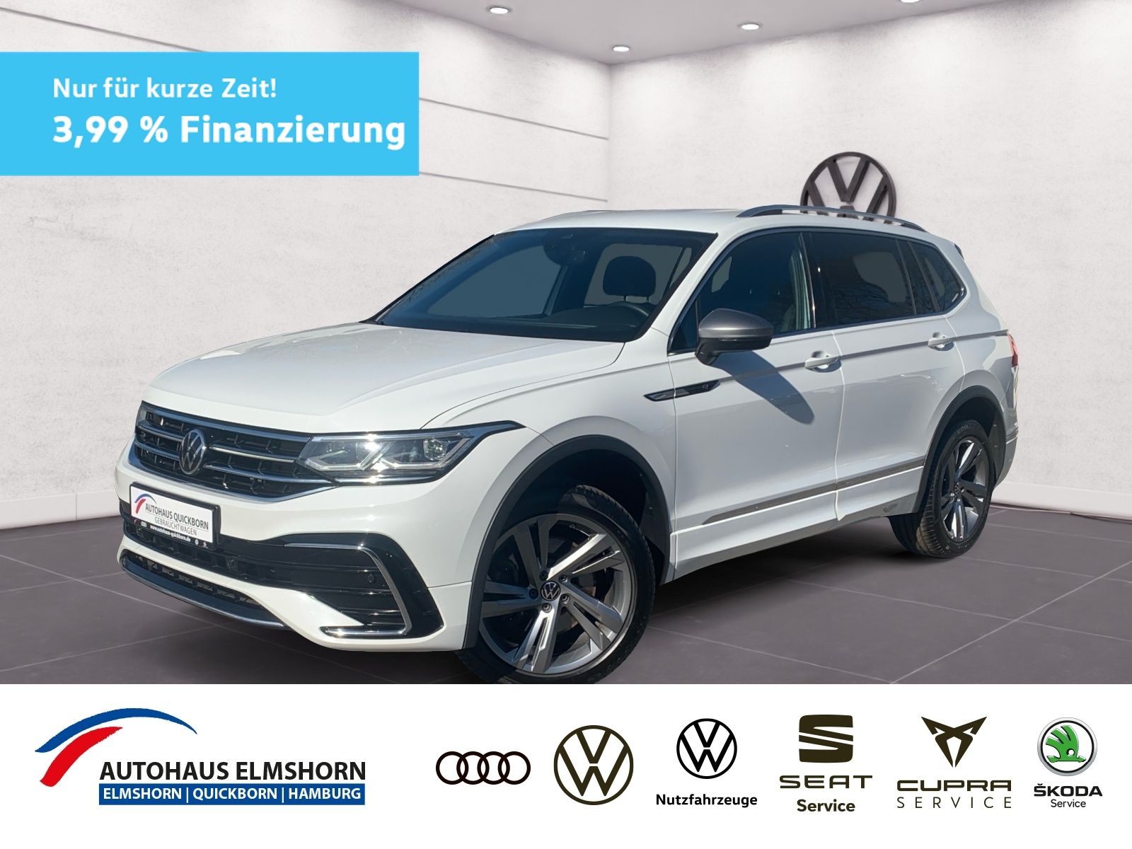 Volkswagen Tiguan Allspace R-Line 2.0 TSI 4M DSG AHK MATRIX
