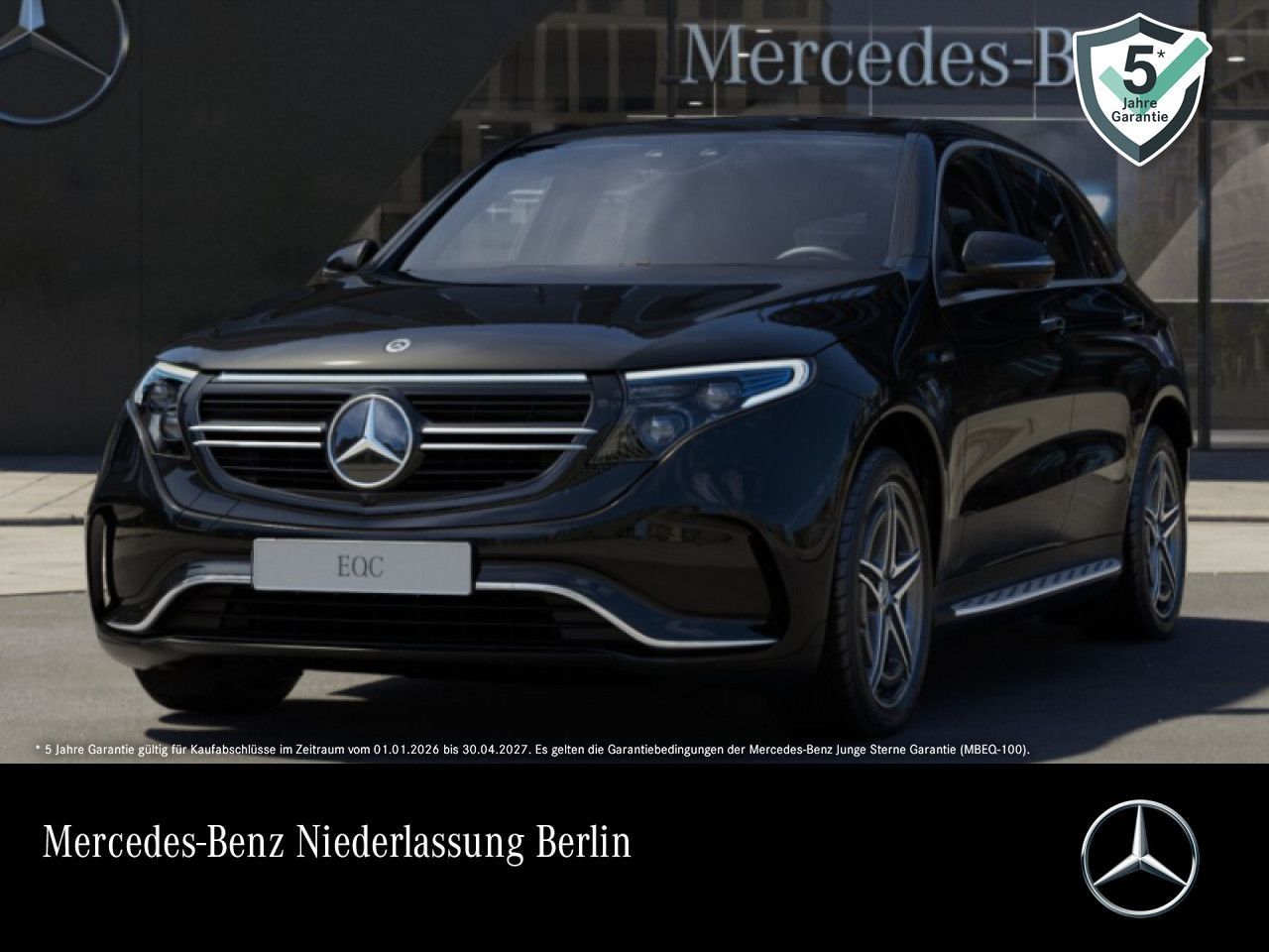 MERCEDES-BENZ EQC 400 4M AMG/MBeam/SD/360°/Distr./Trittb.