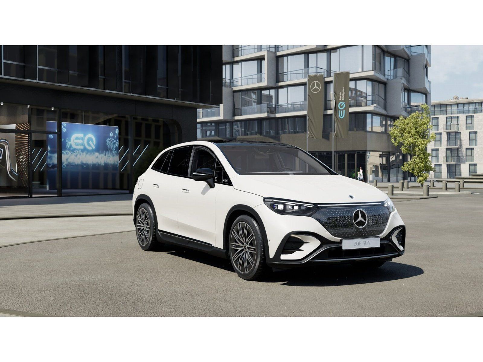Fahrzeugabbildung Mercedes-Benz EQE 350 4M SUV AMG Prem HAL Pano DISTRO 22kw AHK