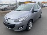 Mazda 2. 1.3 Liter, 95 tkm, Klima - Mazda 2: Grau, Multifunktionslenkrad