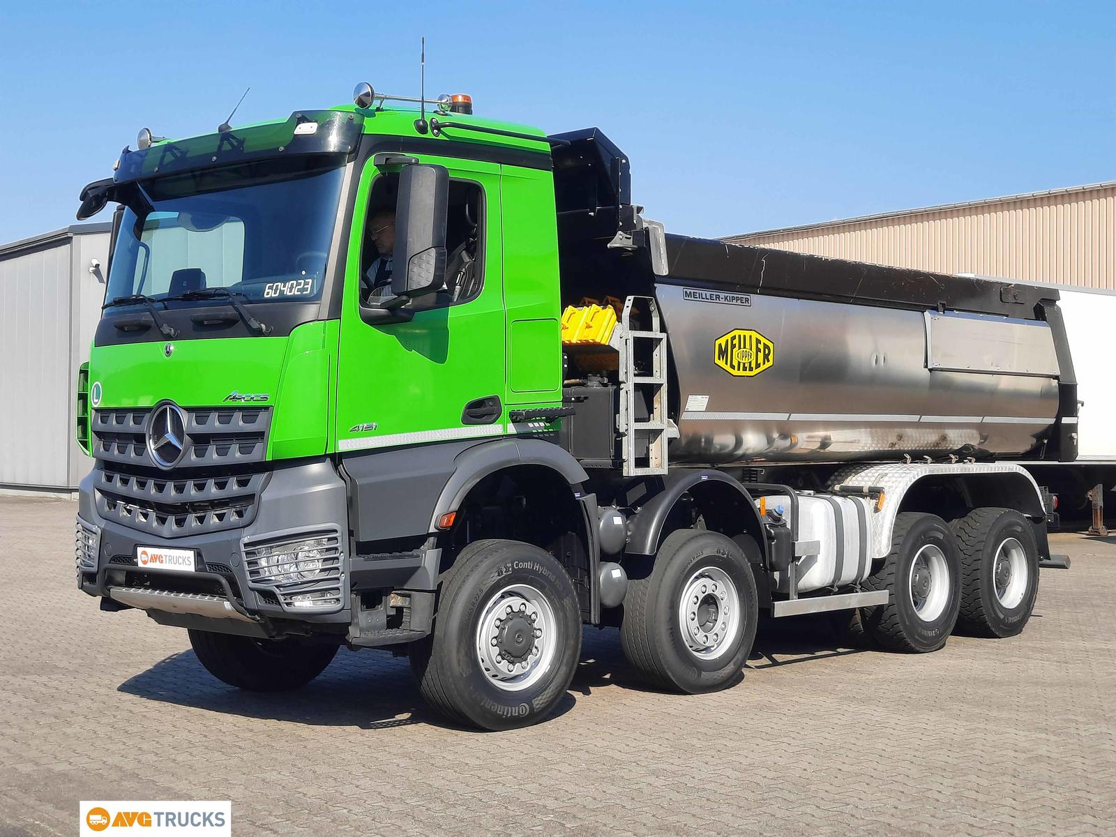 Mercedes-Benz 4151 AK 8X6/4 Meiller Thermo-Kipper Retarder