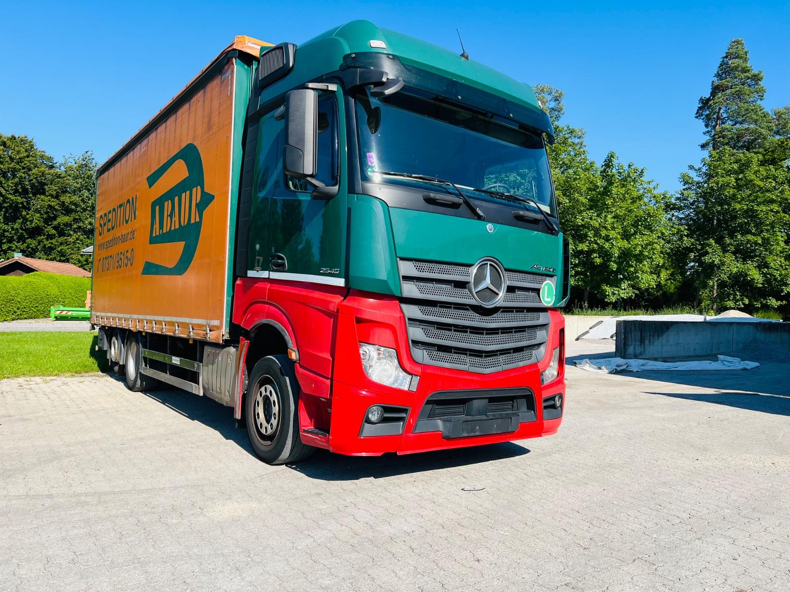 Mercedes-Benz Actros 2545 Hubdach/Retarder/Euro6/Stapler/Top!!