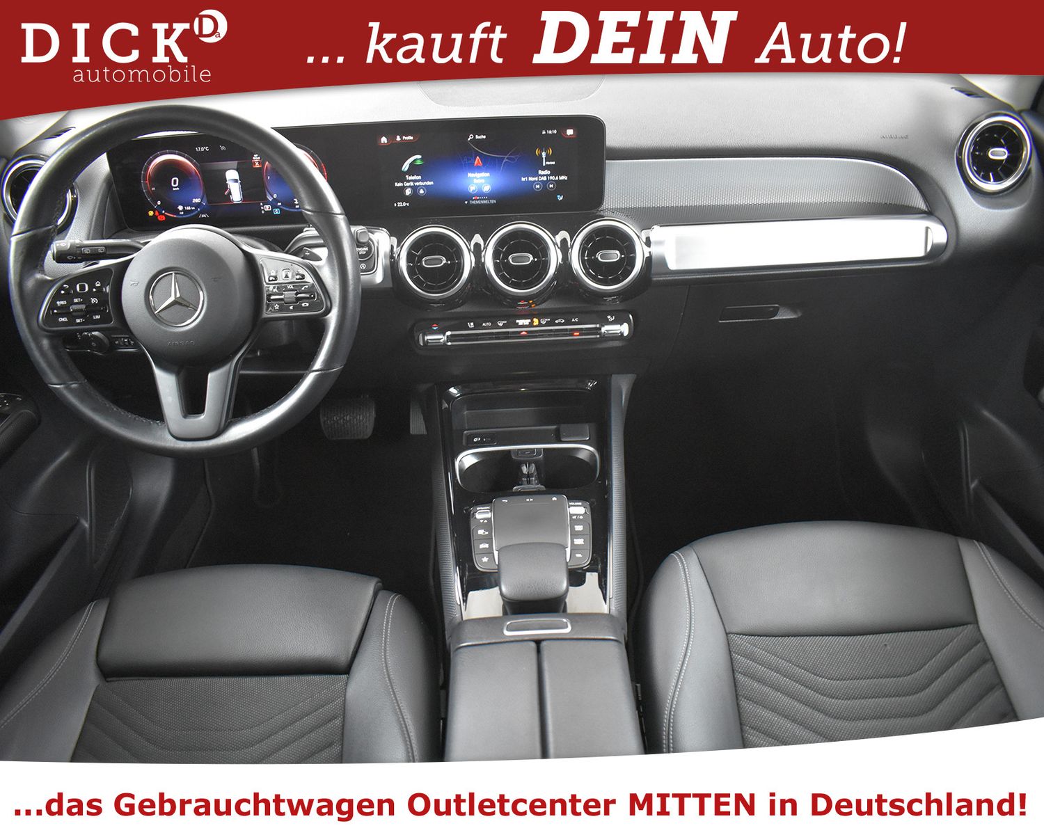 Fahrzeugabbildung Mercedes-Benz GLB 200d 8G Style NAVI+SHZ+APPLE+TEMP+LEDER