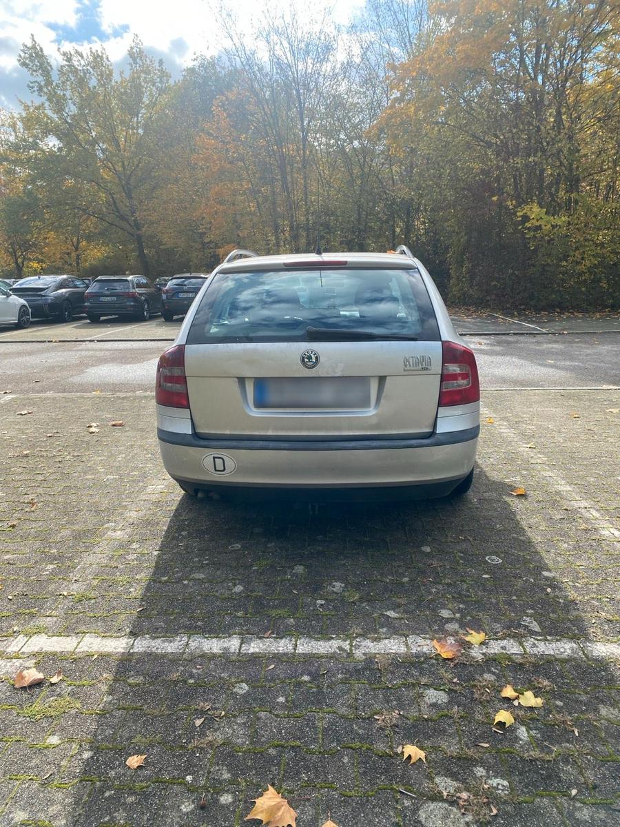 Skoda Octavia 2007 — rear view