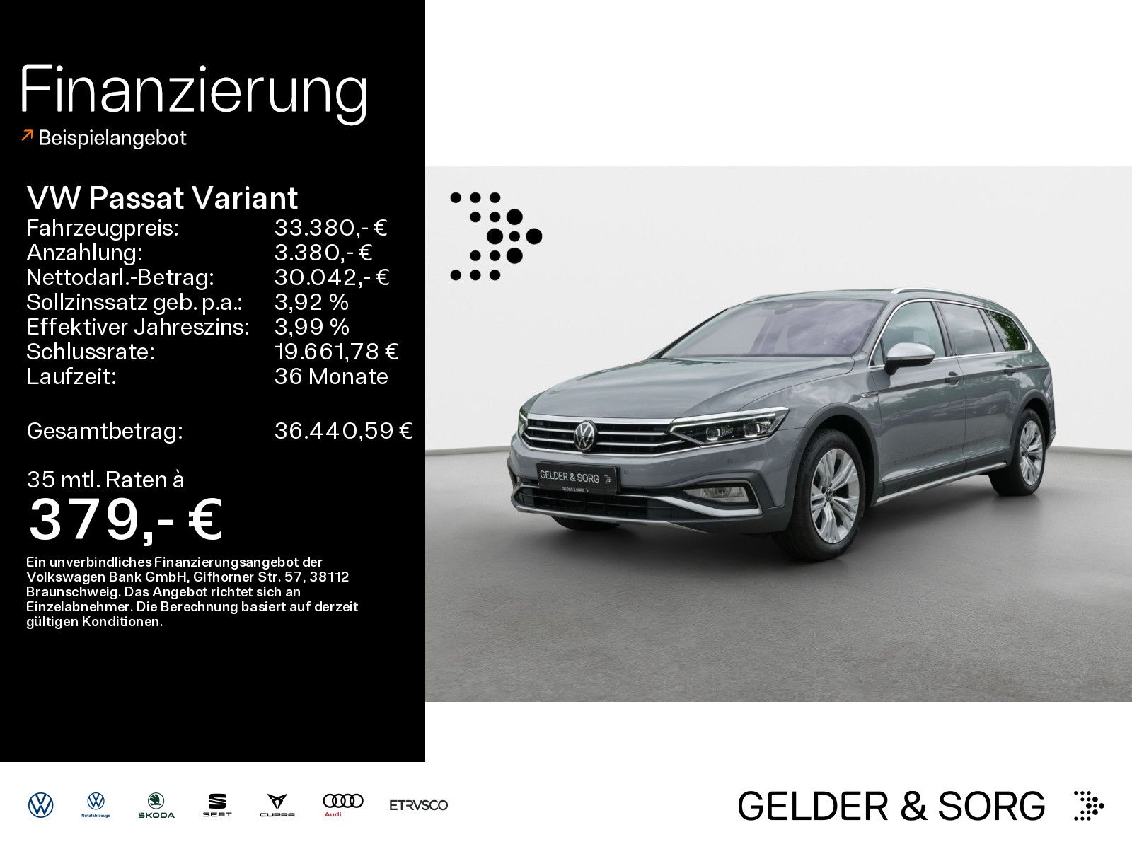 Volkswagen Passat Variant 2.0 TDI H&K*Leder*Stand*AHK*360°