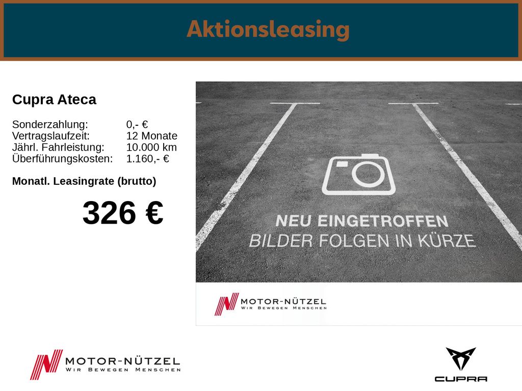 Cupra Ateca 1.5 TSI 7-Gang DSG