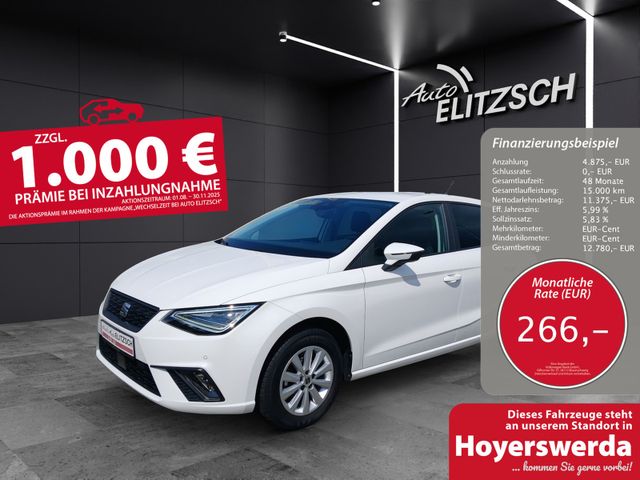 SEAT Ibiza TSI Style LED AID GRA RFK SH LM