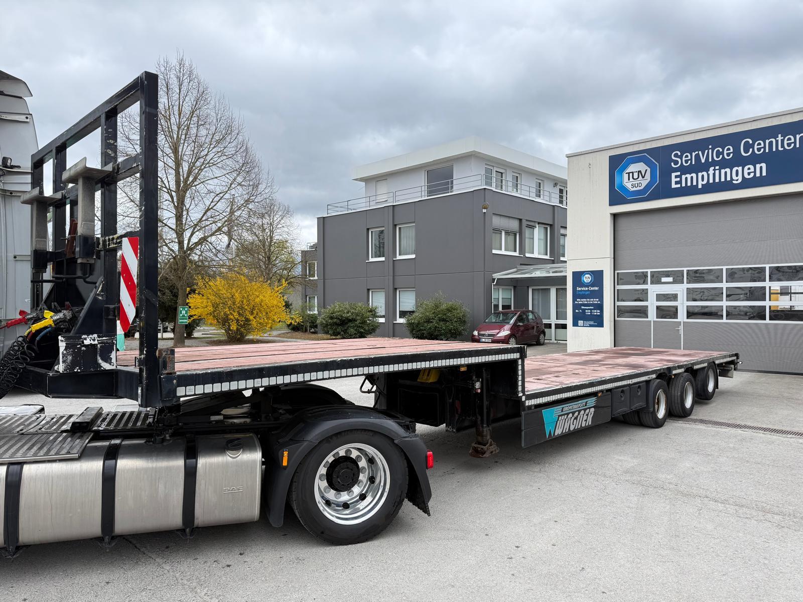 ROHR  3 Achs Schwanenhals zwillingsbereift Liftachse