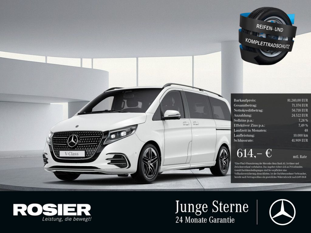 MERCEDES-BENZ V 300 d AVANTGARDE AMG Lang AHK STANDHZ. 360°
