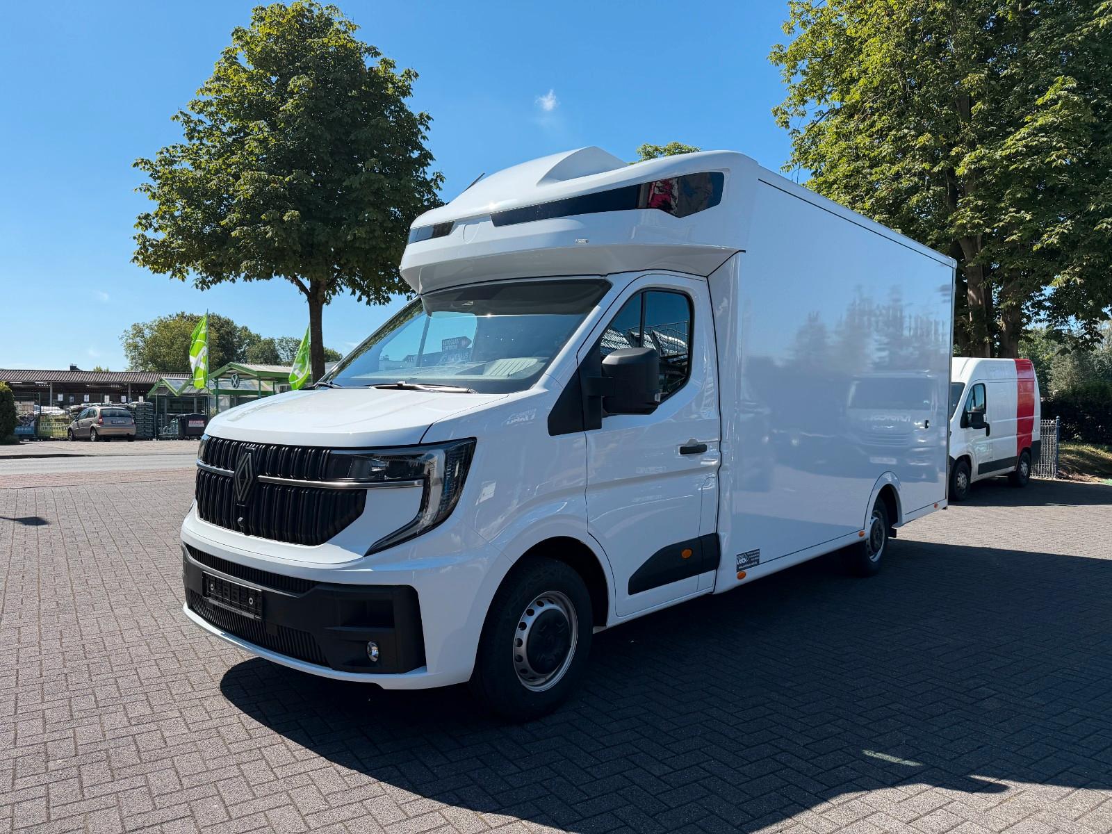 Renault Master Neues Modell Kofferaufbau Portaltüren