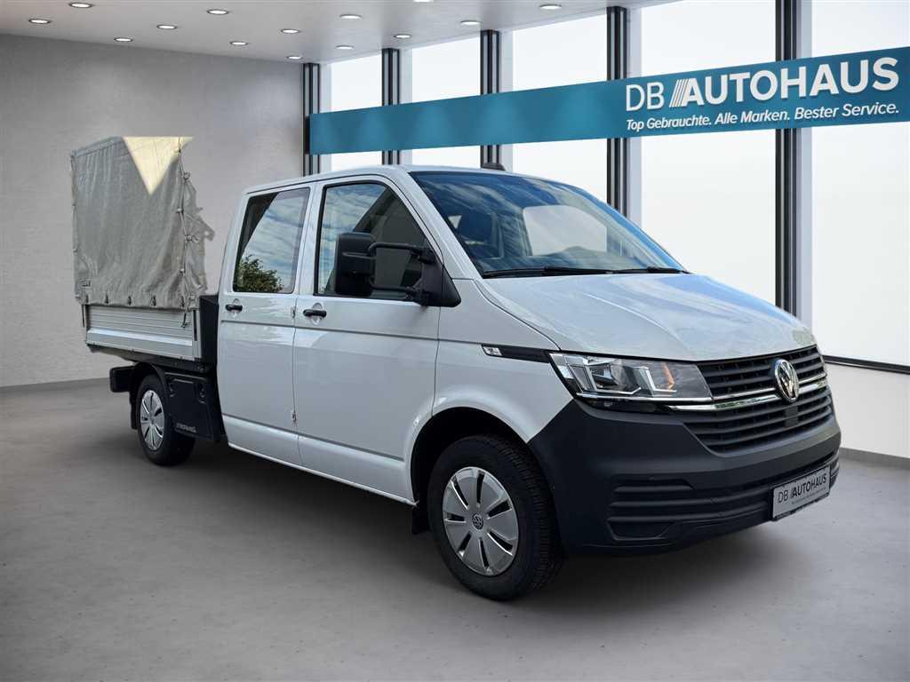 Volkswagen T6 Transporter T6 Doka Pritsche 2.0 TDI Komfortpaket Plus Stand, миниатюра 2