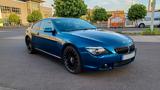 BMW 650i e63 N62 4.8i Benzin  voll fahrbereit - blaue BMW 650