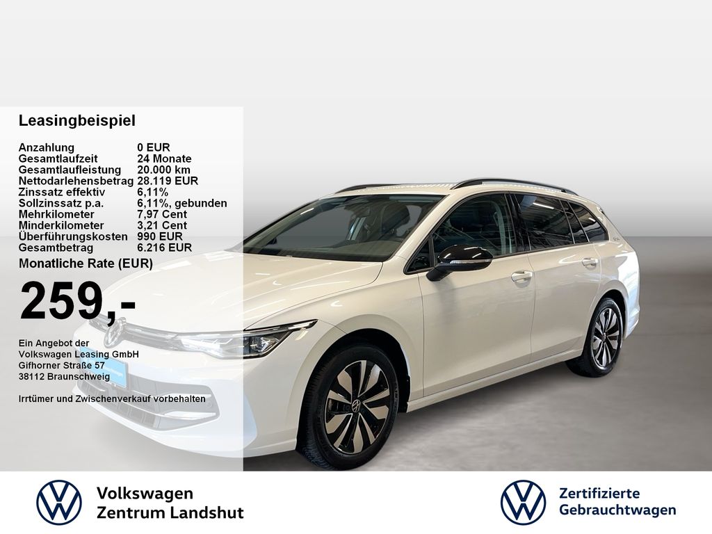 Golf VIII Variant GOAL 1.5 eTSI DSG 360 ACC AHK