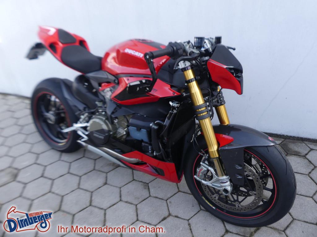 Ducati Panigale V2 1199 edler Hertrampf Fighter- Umbau