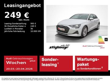 Audi Leasingangebot: Audi A3 Sportback Advanced 35 TFSI AHK+KAMERA+NAVI