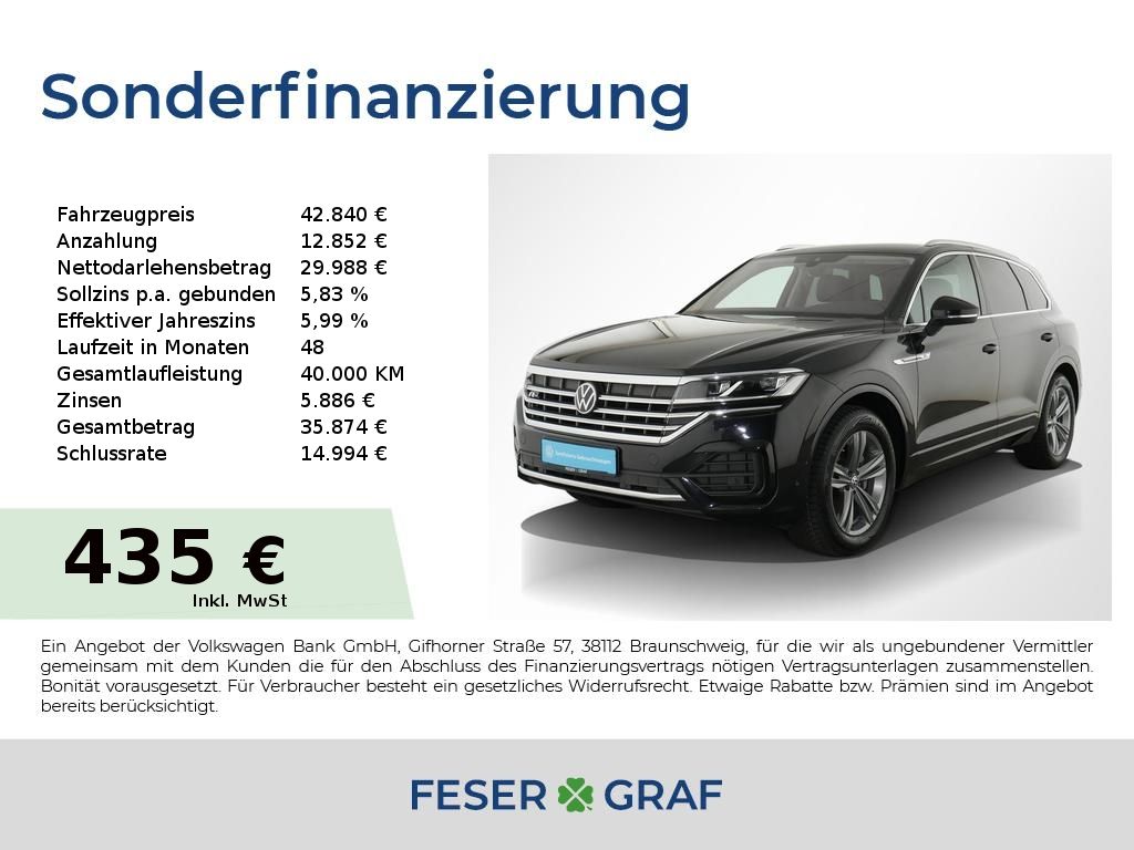 Volkswagen Touareg 3.0 TDI Elegance DSG R-line 4x4 AHK Rear foto 1